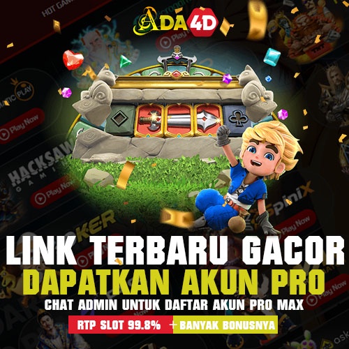 RTP Slot Ada4d Return To Player Terpercaya Pasti Maxwin